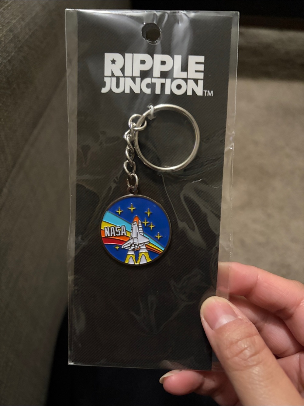 NASA keychain Ripple junction